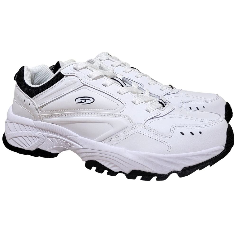 Dr Scholl's Men Sebastian Comfort Walking Dad Sneakers Size US 11.5W White Navy